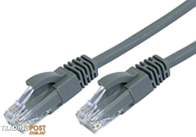 Comsol UTP-.3-6B-GRY 30cm RJ45 Cat 6 Patch Cable - Grey - Comsol - 9332902010414 - UTP-.3-6B-GRY