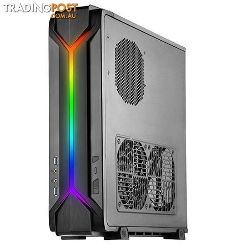 Silverstone SST-RVZ03B-ARGB Raven RVZ03 Black Mini ITX Case ARGB - Silverstone - 4710007226421 - SST-RVZ03B-ARGB