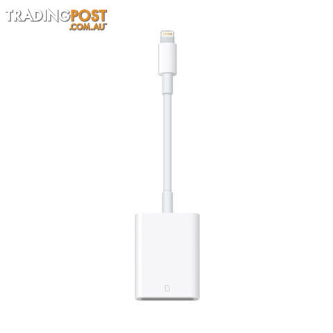 Apple MJYT2AM/A Lightning to SD Card Camera Reader - Apple - 888462314473 - MJYT2AM/A