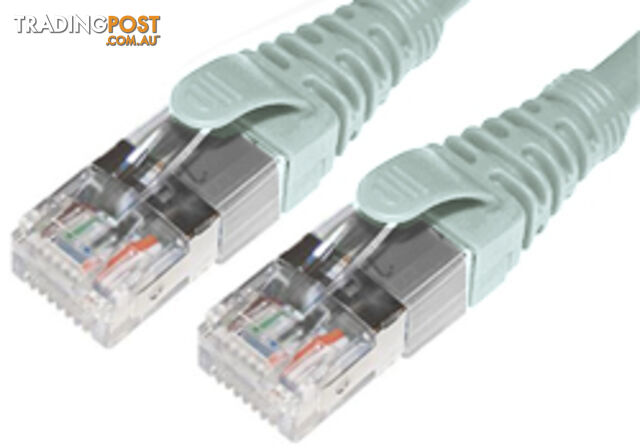 Comsol STP-0.5-C6A-GRY 50cm 10GbE Cat 6A S/FTP Shielded Patch Cable - Grey -...