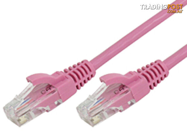 Comsol UTP-03-6B-PNK 3M RJ45 Cat 6 Patch Cable - Pink - Comsol - 9332902002839 - UTP-03-6B-PNK