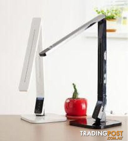 11W V100W Dimmable LED Desk Lamp With Four Reading Models and USB Port White - Generic - V100W