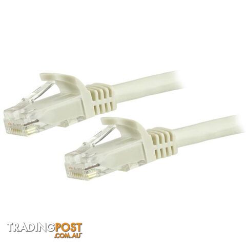 Startech N6PATC750CMWH 7.5 m Cable White CAT6 Patch Cord - StarTech -...