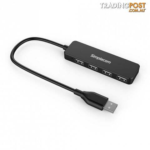 Simplecom CH241 Hi-Speed 4 Port Ultra Compact USB 2.0 Hub - Simplecom - 9350414002055 - CH241