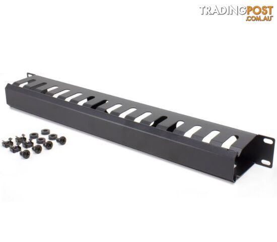 Serveredge CMR-01-12 1RU Horizontal 12 Slots Metal Cable Management Rail -...