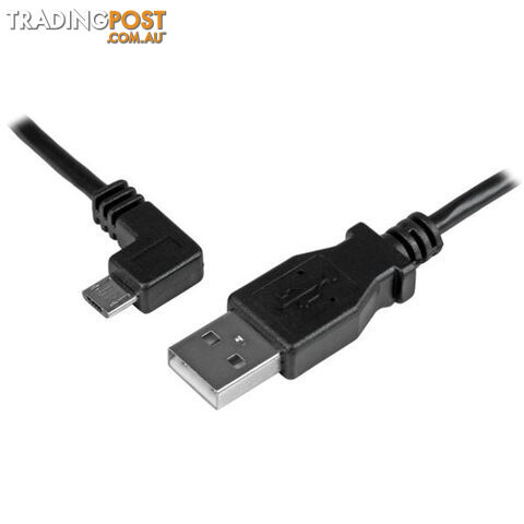 StarTech USBAUB2MLA 6ft Angled Micro-USB Charge & Sync Cable - StarTech - 065030863162 - USBAUB2MLA