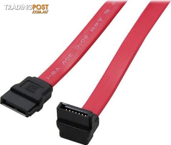 StarTech LSATA18RA1 18IN SATA To Right Angle SATA Cable - StarTech - 065030818889 - LSATA18RA1 - photo 2 of 2