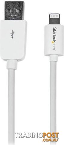 StarTech USBLT15CMW 6in White 8-pin Lightning to USB Cable - StarTech -...