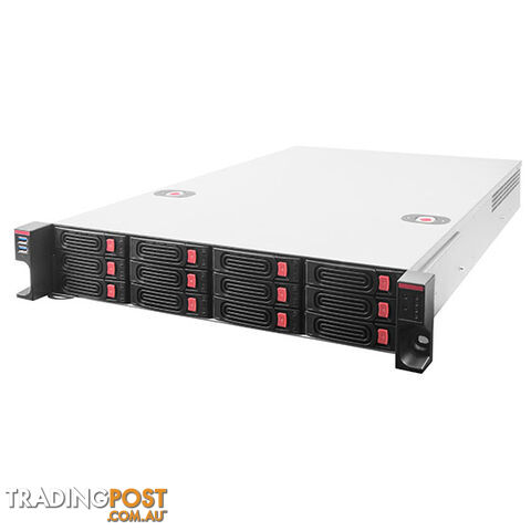 Silverstone SST-RM22-312 2U 12 Bay 2.5"/3.5" HDD/SSD Rackmount Storage - Silverstone - 4710679811178 - SST-RM22-312