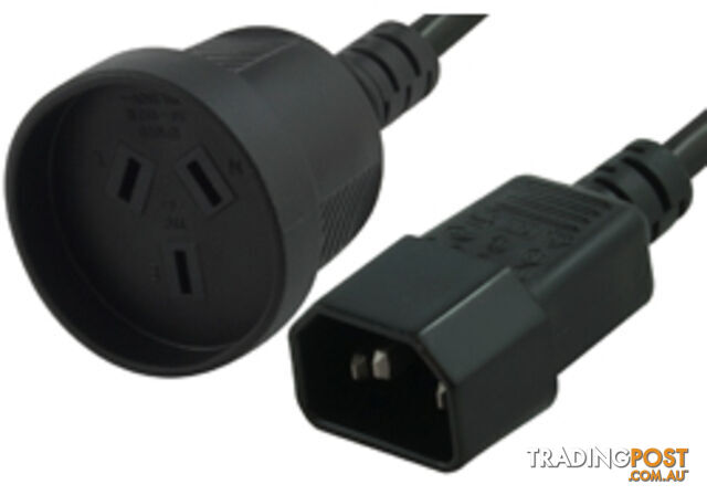 Comsol IEC-3F-1.5 1.5M Power Cable IEC-C14 - 3PIN AUS (F) for UPS - Comsol -...