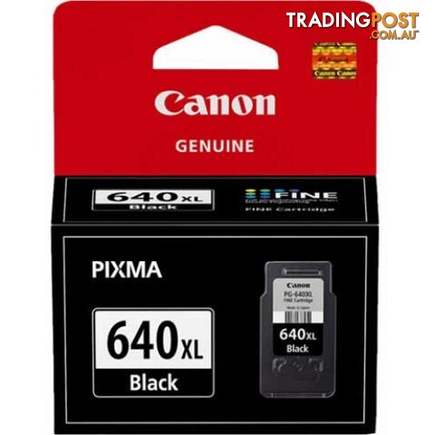 Canon PG640XL Black Ink Cart 400pages - Canon - 4960999792309 - PG640XL