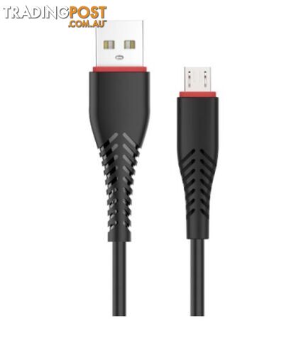 XiPin LX18-MU Black Data Micro USB Cable - MSI - 6928761505487 - LX18-MU