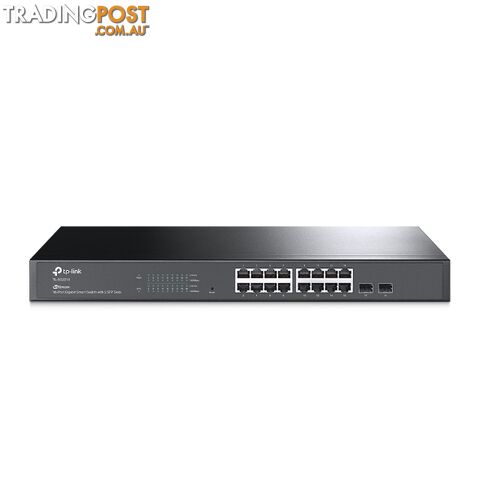 TP-Link TL-SG2218 JetStream 16Port Gigabit Smart Switch with2 SFT slots - TP-Link - 6935364006419 - TL-SG2218