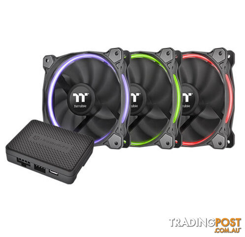 Thermaltake CL-F051-PL14SW-A Riing 14 RGB Radiator Fan TT Premium Edition -...
