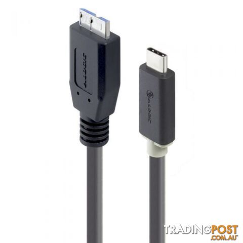 Alogic U3-TCMCB01-MM 1m USB 3.0 USB-C to Micro USB-B - Male to Male - Pro Series...