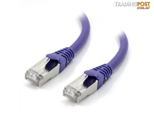 Alogic C6A-01-PURPLE-SH 1m Purple 10GbE Shielded CAT6 LSZH cable - Alogic - 9350784007261 - C6A-01-PURPLE-SH