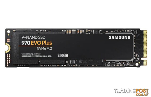 Samsung 970 EVO Plus Series 250GB M.2 SSD MZ-V7S250BW 5Y - Samsung - 8801643628079 - MZ-V7S250BW