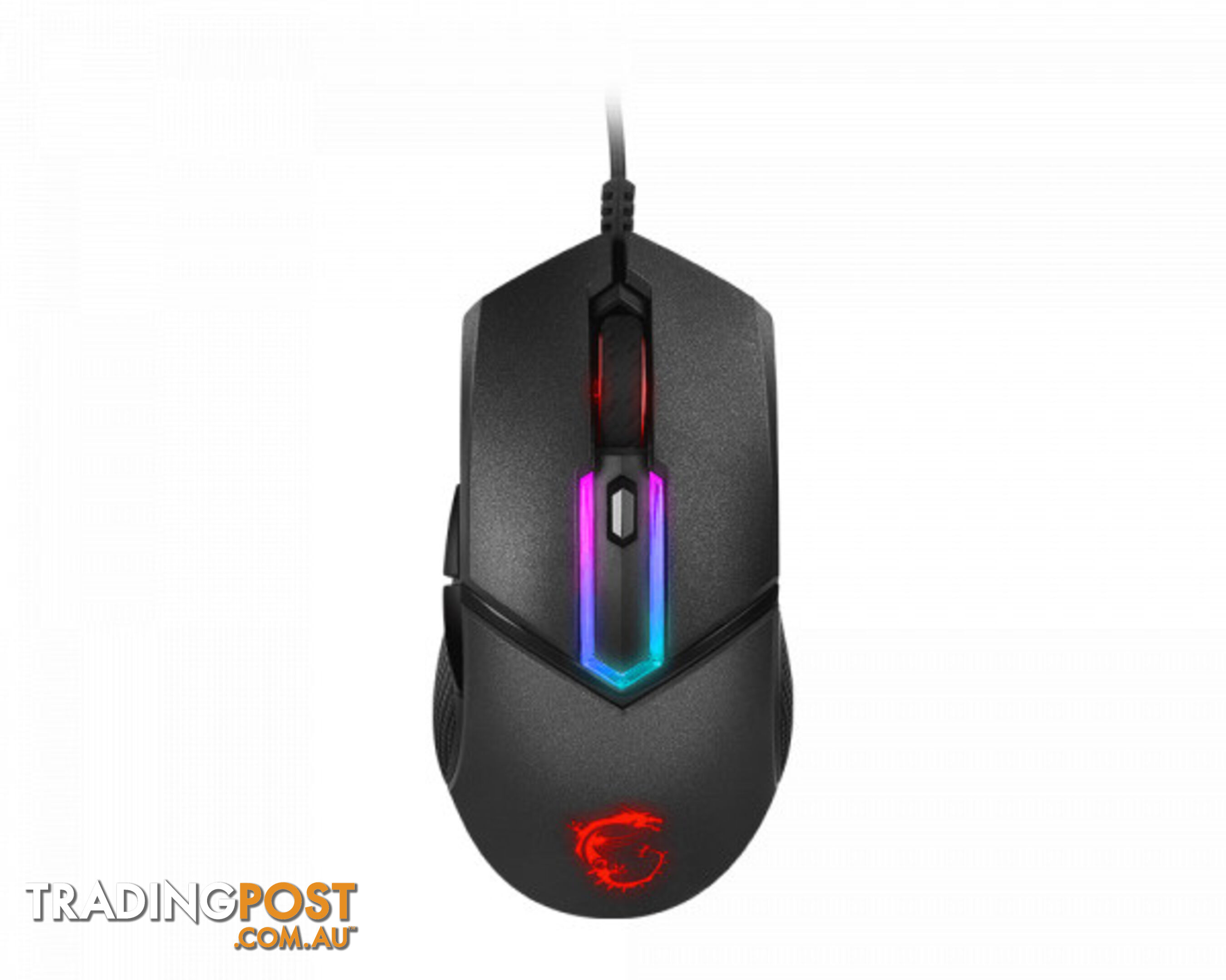 MSI Clutch GM30 RGB Gaming Mouse Black 5000 DPI - MSI - 4719072659097 - Clutch GM30