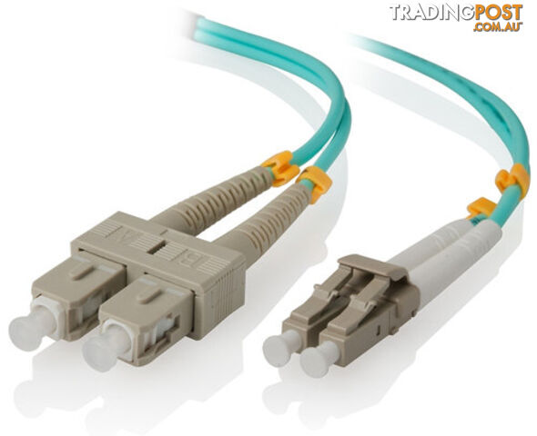 Alogic LCSC-05-OM3 5m LC-SC 10G Multi Mode Duplex LSZH Fibre Cable 50/125 OM3 -...