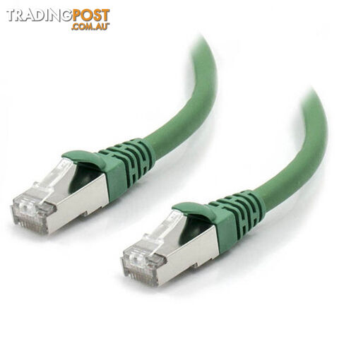 Alogic C6A-05-Green-SH 5m Green10GbE Shielded CAT6A LSZH Network Cable - Alogic - 9350784005946 - C6A-05-Green-SH