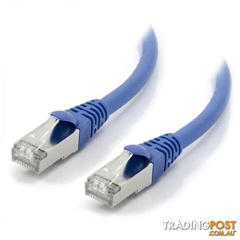 Alogic C6A-25-Blue-SH 25m Blue 10G Shielded CAT6A Network Cable - Alogic -...