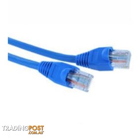 AKY CB-CAT6A-2BLU Cat6A Gigabit Network Patch Lead Cable 2M Blue - AKY - 80687500192 - CB-CAT6A-2BLU