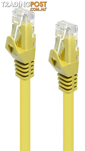 Alogic 4m Yellow CAT6 Network Cable C6-04-Yellow - Alogic - 9350784000842 - C6-04-Yellow