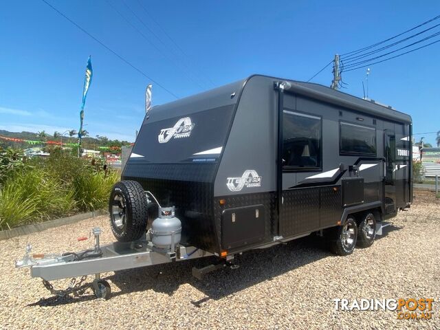 2020 TRACKVAN BY MILLENNIUM ALUMINIUM SERIES 206 REAR DOOR CARAVAN