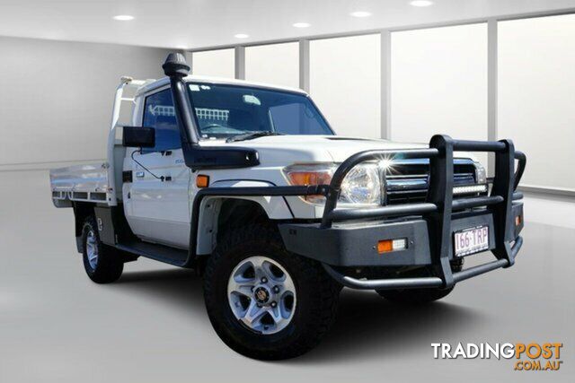 2013 Toyota Landcruiser GXL (4x4) VDJ79R MY12 Update Cab Chassis