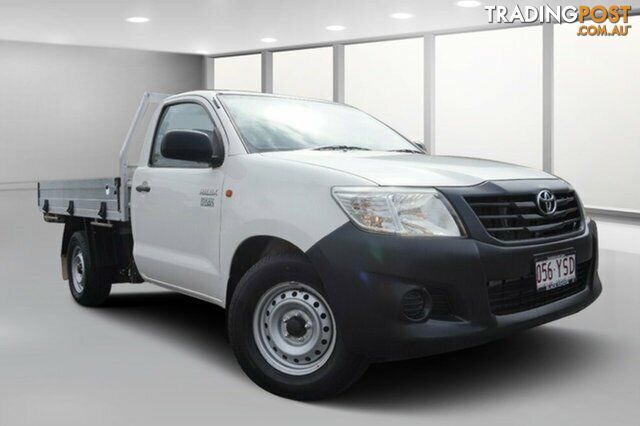 2013 Toyota Hilux Workmate TGN16R MY14 Cab Chassis