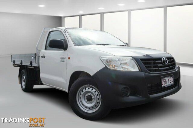 2013 Toyota Hilux Workmate TGN16R MY14 Cab Chassis