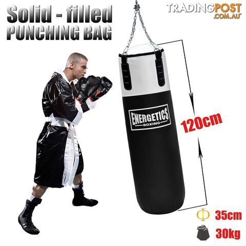 30kg solid filled boxing punching bag - sfc000010