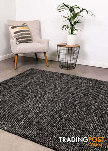 Ava Charcoal Rug 300x 400CM - EAVENUE-CHARCOAL