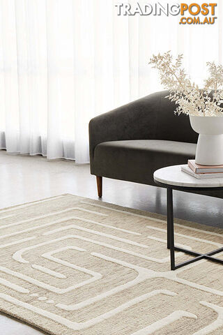 Summit Maze Linen 225X155CM - SUM-MAZE-225X155