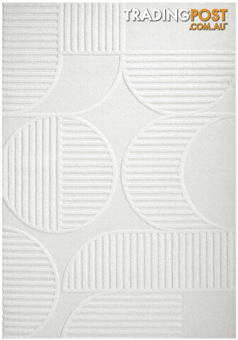 Lotus Leo White Rug 400X80CM  - LOT-LEO-WHITE-400X80