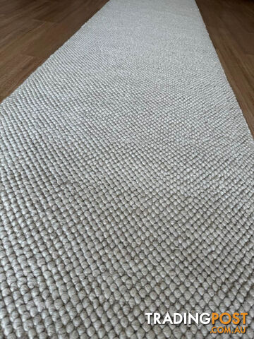 Rustica Light Beige Hallway Runner 80cm Wide 16M  - RUSTA LIGHT BEIGE 80CM