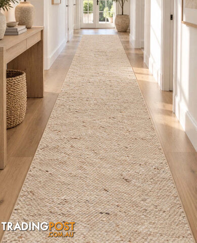Savoy Brown Hallway Runner 80cm Wide 14.5M