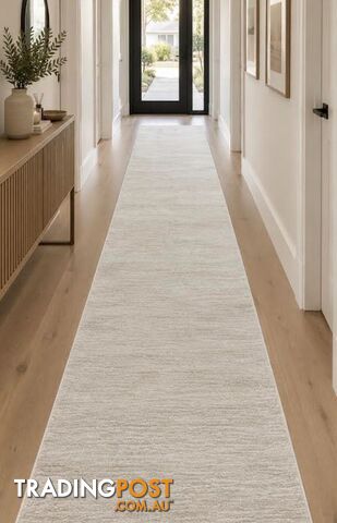 Nori Ivory Hallway Runner 80CM Wide 11M