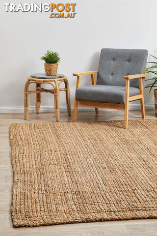 Atrium Barker Natural Rug 270X180CM  - ATR-BKR-NAT-270X180