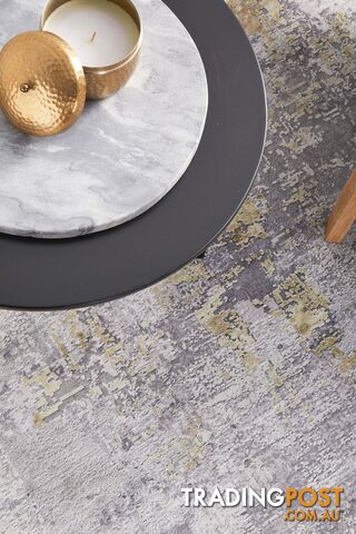Illusions 156 Gold Rug 300X80CM - ILU-156-GOLD-300X80