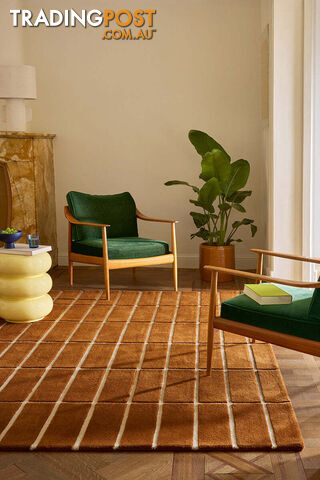 Marimekko Tiiliskivi Brown 132905 Rug 280X200CM  - BC-MKO-132905-280X200 - photo 2 of 9