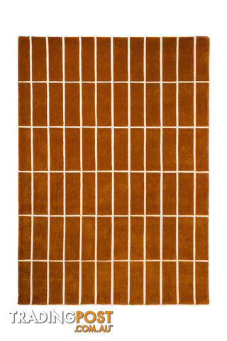 Marimekko Tiiliskivi Brown 132905 Rug 280X200CM - BC-MKO-132905-280X200