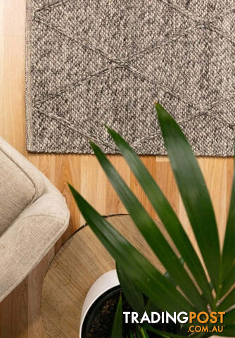 Diamond Dark Grey 155 x 225CM - BCOLOMBO-DKGREY