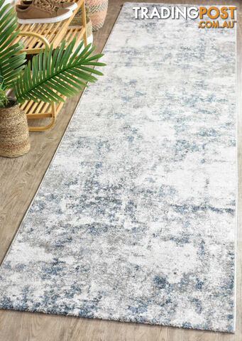 Venue Blue Runner Rug 80x300cm - AVENUE-34025-6151-80X300