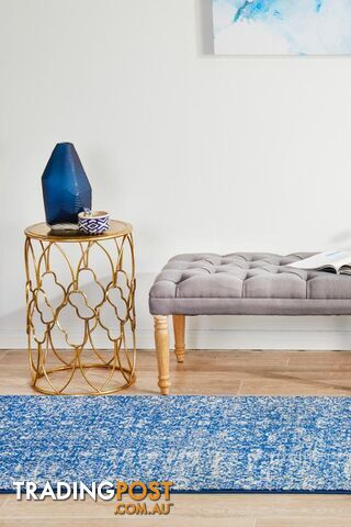 Evoke Oasis Navy Transitional Runner Rug 400X80CM - EVO-252-NAVY-400X80 - photo 3 of 9