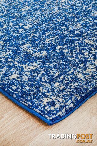 Evoke Oasis Navy Transitional Runner Rug 400X80CM  - EVO-252-NAVY-400X80 - photo 5 of 9