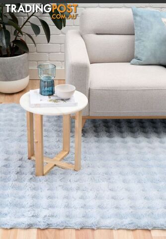 Poppi Light Blue Rug 70x130CM - POPPI-LTBLUE-70