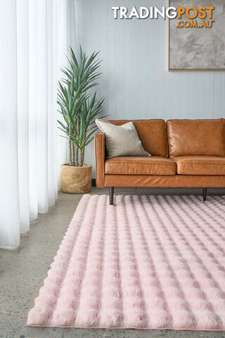 Bubble Blush - Machine Washable Rug 100X100CM - BUB-BLUSH-100X100
