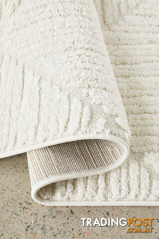 Serenade Shilo White Rug 330X240CM - SER-SHILO-WHT-330X240