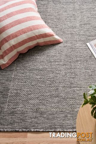 Malia Silver White Non Slip Rug 240 x320CM - D20022-SILVERWHITE